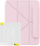 Baseus Synthetic Leather Flip Cover Pink (iPad 2022 10.9'')
