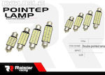 Raistar Lamps Car LED White 12V 2pcs