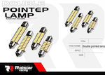 Raistar Lamps Car LED White 12V 2pcs