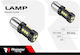 Raistar Lămpi Autoturismului S25 LED Alb 12V 1.5W 2buc