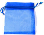 Fabric Pouch for Gift Blue 12x10x12cm. 100pcs