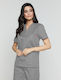 Velilla Unisex Medizinische Bluse Gray