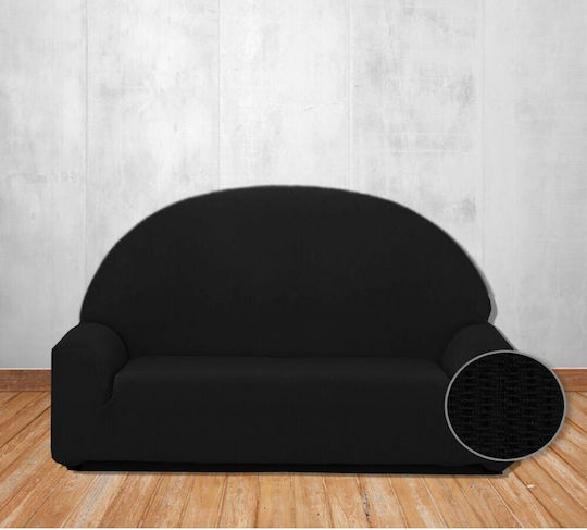 Saray Home Tunez Ελαστικό Κάλυμμα Τετραθέσιου Καναπέ Μαύρο