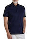 Polo Kurzarmbluse Blau
