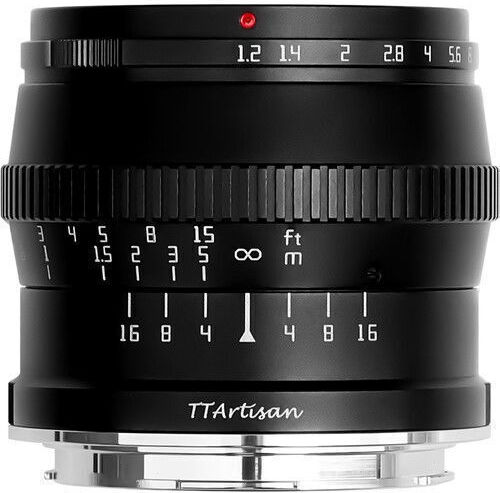 TTArtisan Φωτογραφικός Φακός A20B 50mm f/1.2 Telephoto για Leica L Mount Μαύρος
