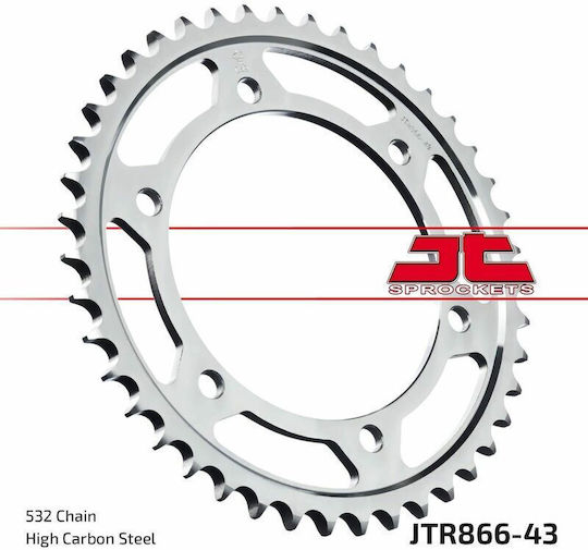 JT Sprockets Заден зъбен колело за Yamaha GTS 1000 - ГТС 1000 / Интернет магазин