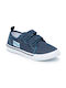 Παιδικά Sneakers με Σκρατς Navy Μπλε