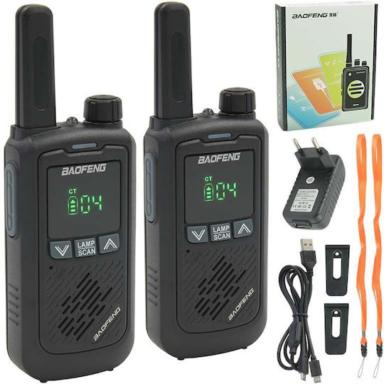 Baofeng BF-T17 Walkie Talkie 0.5W Σετ 2τμχ