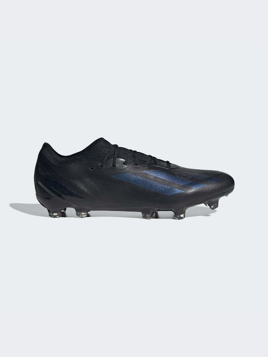 Adidas X Crazyfast.1 FG Χαμηλά Ποδοσφαιρικά Παπούτσια με Τάπες Core Black