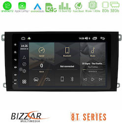 Bizzar Car Audio System for Porsche Cayenne 2003-2010 with Bluetooth USB GPS