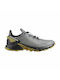 Salomon Supercross 4 Sport Shoes Trail Running Gray Waterproof with Gore-Tex Membrane