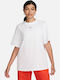Sportswear Damen Sportlich T-Shirt Weiß