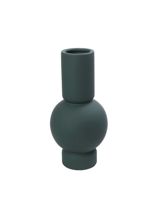 Espiel Декоративна ваза Керамика Зелен 17.5x17.5x35.5см 1бр