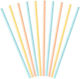 PartyDeco Paper Drinking Straws Multicolour 10pcs