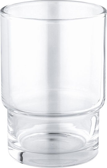 Grohe Essentials Ποτηροθήκη Επιτραπέζια Γυάλινη Διάφανη