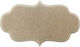 Crismac Holz Platten 17x10cm 1Stück