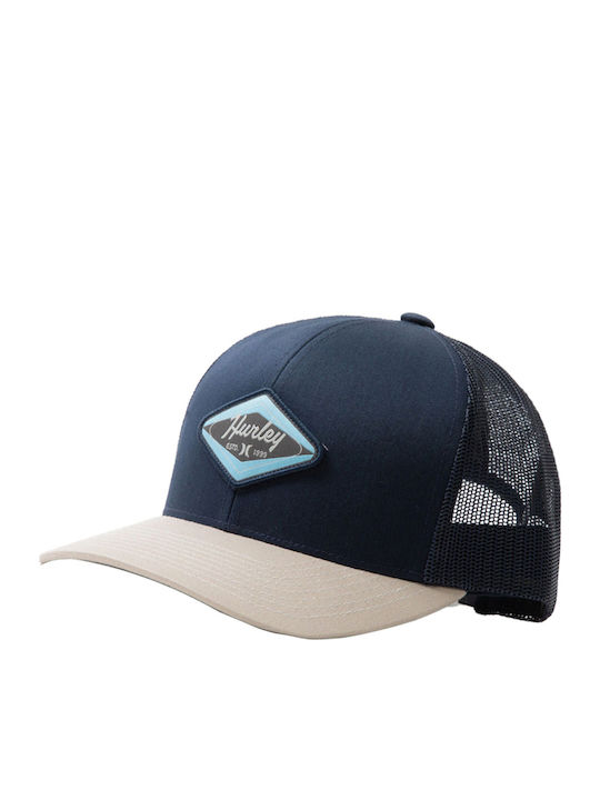 Jockey mit Netz Blau