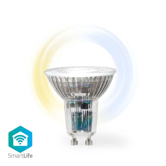 Nedis Smart Lampe LED 4.9W für Fassung GU10 Einstellbar Weiß 345lm