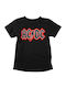 Softworld T-shirt AC/DC Logo σε Κόκκινο χρώμα