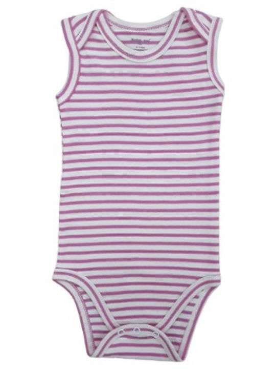 Mother Nest Baby Bodysuit Underwear Set Sleeveless Pink