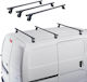 Cruz Bare de Acoperiș Metal pentru Volkswagen Caddy (Set cu picioare) Negre