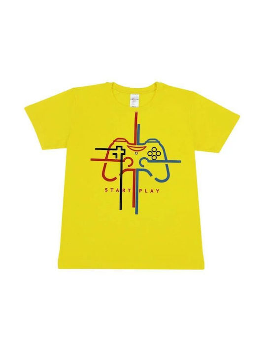 Explode Kids T-shirt Yellow