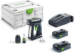 Festool C18 HPC 4,0 I-Plus Mașină De Găurit 18V 2x4Ah
