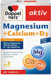 Doppelherz Magnesium + Calcium + D3 40 tabs