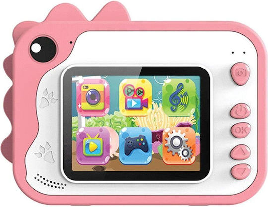 Kiddoboo FotoFun Children's Camera 2MP with Thermal Printing Pink