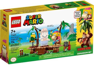 Lego Super Mario Dixie Kong's Jungle Jam Expansion Set pentru 7+ ani