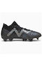 Puma Future Ultimate FG/AG Înalt Pantofi de Fotbal cu clești Negru / Asfalt
