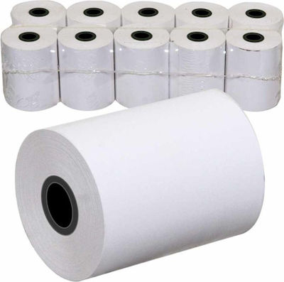 Cash Register Paper Tape W57xD40mm 20m 48gr/m² 10pcs