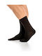 Inizio Men's Solid Color Socks Brown