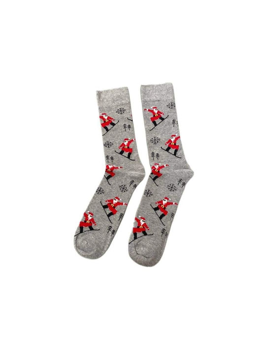 Ekmen Men's Christmas Socks Gray