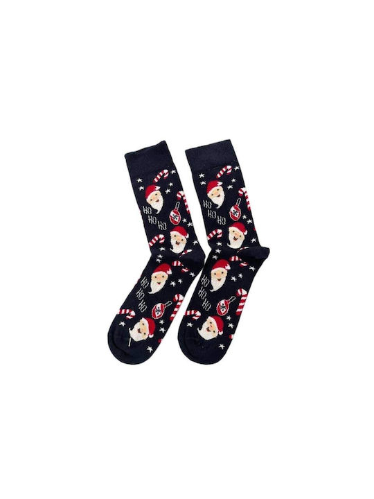 Ekmen Men's Christmas Socks Black