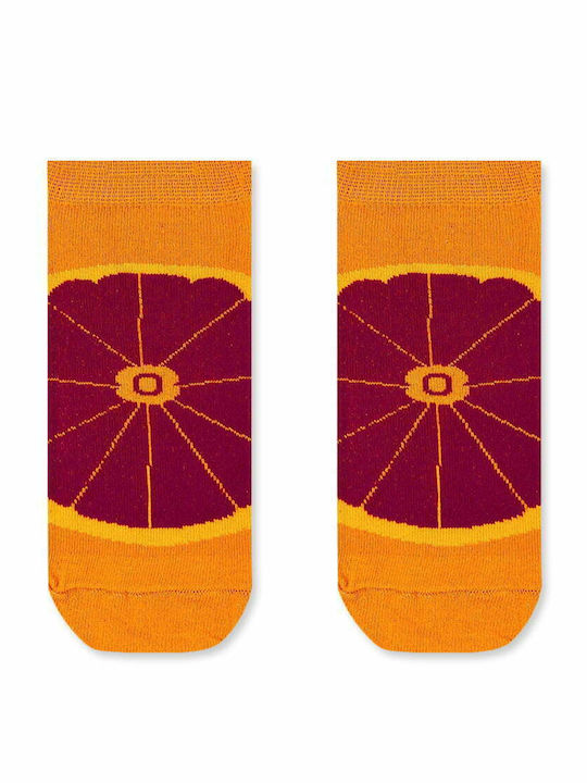 Axidwear AXID Men's Patterned Socks Orange