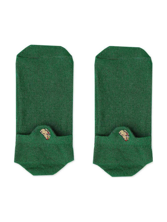 Axidwear AXID Women's Solid Color Socks Green