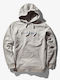 Fire Sweatshirt mit Kapuze Gray