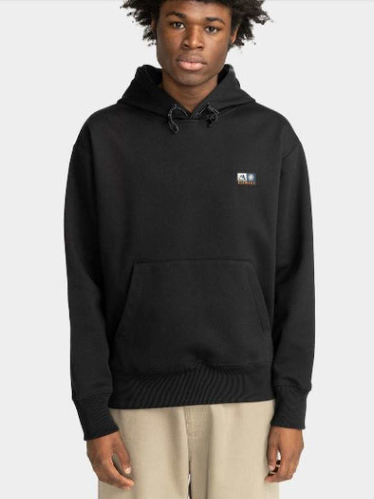 Sweatshirt mit Kapuze Schwarz
