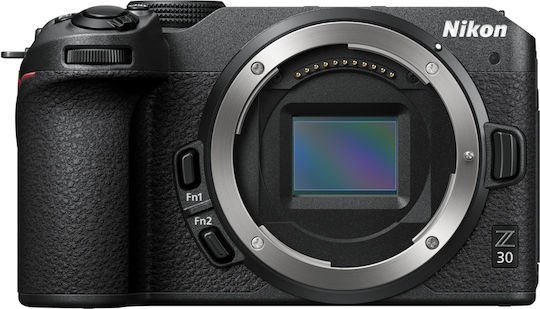 Nikon Z 30 Mirrorless Φωτογραφική Μηχανή Body Μαύρη