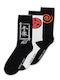 Difuzed Naruto Shippuden Mehrfarbige Socken 3Pack
