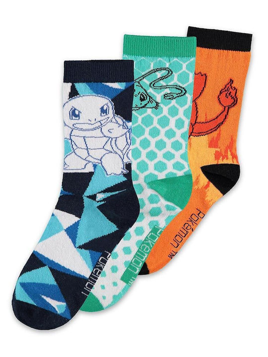 Difuzed Pokemon Multicolour Socks 3Pack
