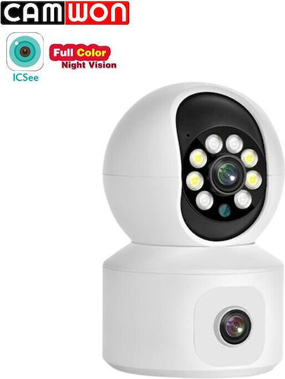 Camwon WIP-PT200M IP Cameră de Supraveghere Wi-Fi cu Comunicare Bidirecțională și Lentilă 3.6mm