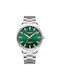 Curren Watch Battery with Green Metal Bracelet