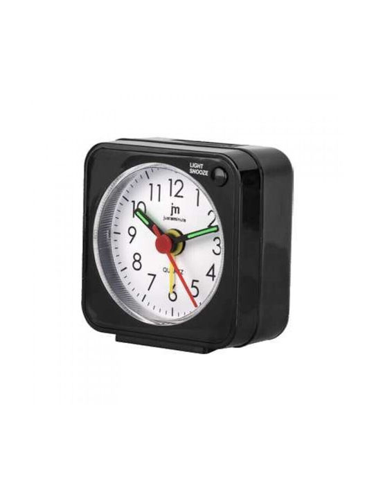 Justaminute Tabletop Clock with Alarm White JA7035N