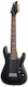 Schecter Omen Electric Guitar With Shape Stratocaster and HH Pickups Layout Gloss Black