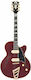 D'Angelico Deluxe 59 Satin Electric Guitar ES Red
