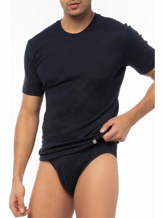 Inizio Herren Unterhemden in Blau Farbe 1Packung