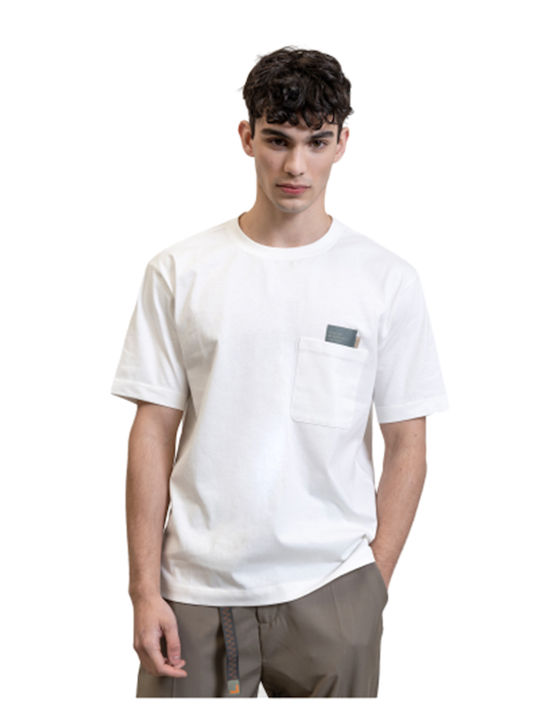 Gianni Lupo Herren T-Shirt Kurzarm Weiß