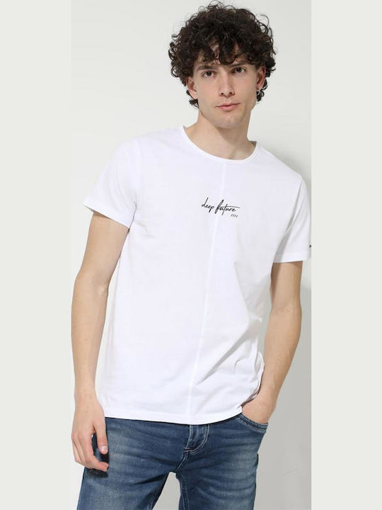Van Hipster T-shirt Λευκό